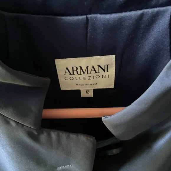 Armani jacket unique beautiful elegant armpit to armpit 21”weddings evening wea - Picture 2 of 8